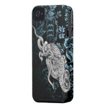 Elegant Octopus iPhone 4 Case-Mate Cases