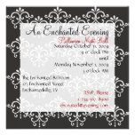 Elegant Pattern Custom Invitations