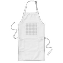 Elegant pattern, light grey and white. aprons