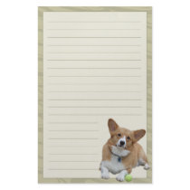 Elegant Pembroke Welsh Corgi Stationery