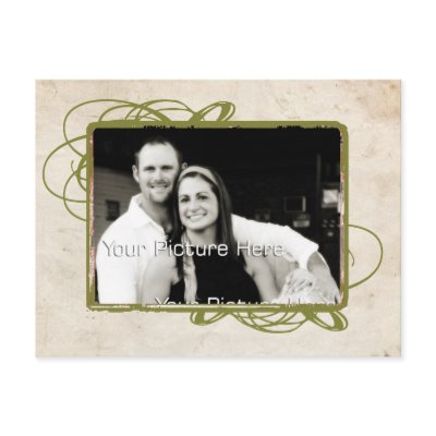 Elegant Photo Card Save The Date Postcard by TheBrideShop