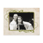 Elegant Photo Card Save The Date postcards