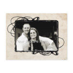 Elegant Photo Card Save The Date Postcards