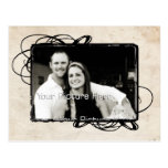 Elegant Photo Card Save The Date Postcards