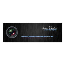 Elegant Photography Business Card w/ QR Code