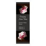 Elegant Pink Carnation Flower  Business Cards