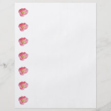 Elegant Pink Poppy Flyer Design