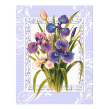 Elegant Purple Lilac Bouquet Engagement Party Personalized Announcements