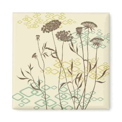 Elegant Queen Anne's Lace Gift Magnet by ECInvites