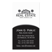 Elegant Real Estate Business Card
