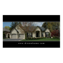 Elegant Real Estate House Business Card