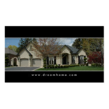Elegant Real Estate House Business Card
