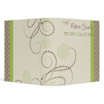 Elegant recipes 3 ring binder