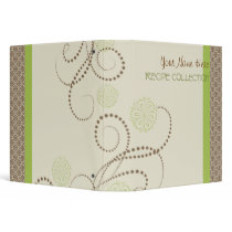 Elegant Recipes Vinyl Binder