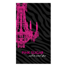 Elegant Sassy Salon and Spa Business Card