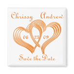 Elegant Save the Date Personalize Magnet