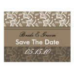 Elegant Save The Date Postcards