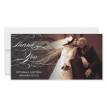 ELEGANT SCRIPT | WEDDING THANK YOU PHOTO CARD photo cards