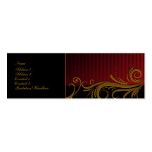Elegant Scroll Design Business Card Templates