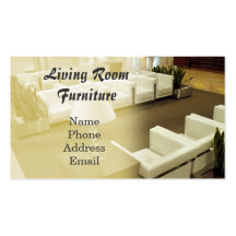 Elegant Sofa and Couch Set Business Card Templates