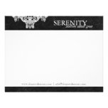 Elegant Spa and Salon Notecards Announcements