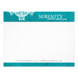 Elegant Spa and Salon Notecards Custom Invitation