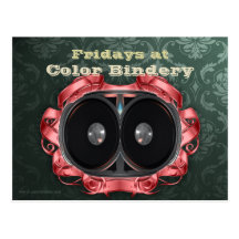 Elegant Speakers Postcard