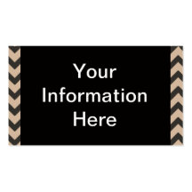 Elegant Stripes Business Card