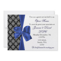 elegant stylish navy Corporate Invitation