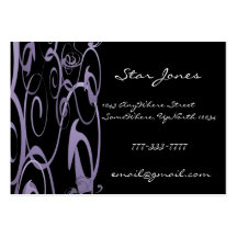 Elegant Swirl Business Card -