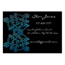 Elegant Swirl Business Card -