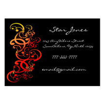Elegant Swirl Business Card
