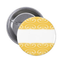 Elegant Swirl Pattern in Golden Yellow Colours. Buttons