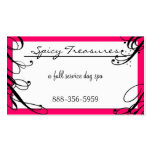 Elegant Swirls Colour Changeable Business Cards