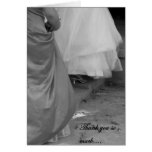 Elegant Thank You for Being My Maid of Honour Card