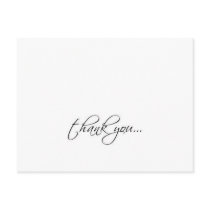 elegant thank you postcard (horizontal)