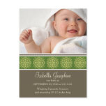 Elegant Victorian Stamp Birth Announcement :: 06