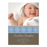 Elegant Victorian Stamp Birth Announcement :: 07