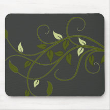 Elegant Vining Design Mousepads