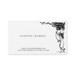 Elegant Vintage Beautiful Art Visiting Card Leaves business cards