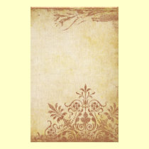 Elegant Vintage Border (4) stationery