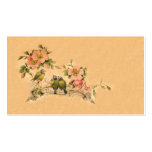 Elegant, Vintage Friends- Floral & Birds Business Card