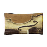 Elegant Vintage Violin Makeup Bags