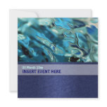 Elegant water environment energy conference personalized announcements