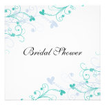 Elegant Wedding Bridal Shower Invitations