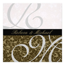 Elegant Wedding Personalized Invite