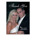 Elegant Wedding Thank You Photo Cards