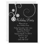 Elegante B&W Customized invitation