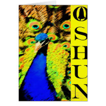 Eleggua  and Oshun Art TiKo Art Print Merchandise Card
