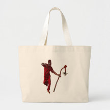 ELEGGUA DANCING BY LIZ LOZ TOTE BAG